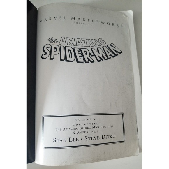 Marvel Masterworks Amazing Spider Man Volume 2
11-19 Stan Lee
2011 paperback - Picture 5 of 10